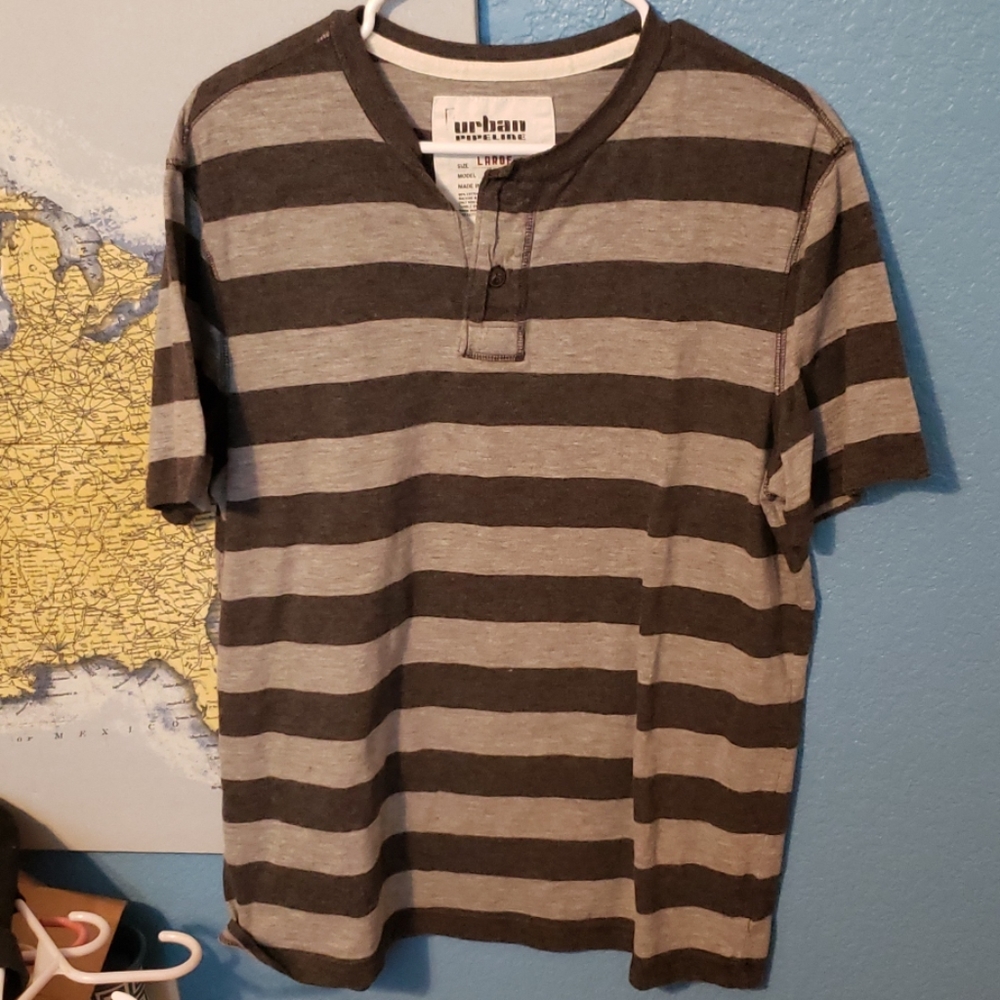 Urban Pipeline Striped Shirt